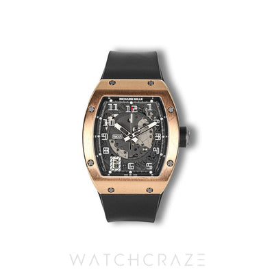 RICHARD MILLE RM005 ROSE GOLD CASE SKELETON DIAL 45MM RM005