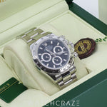 2011 ROLEX DAYTONA COSMOGRAPH BLACK DIAL 40MM 116520