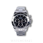 2011 ROLEX DAYTONA COSMOGRAPH BLACK DIAL 40MM 116520