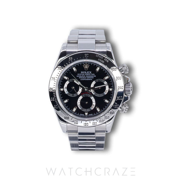 2011 ROLEX DAYTONA COSMOGRAPH BLACK DIAL 40MM 116520