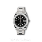 2026 ROLEX DATEJUST BLACK DIAL 41MM 126300