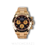 2008 ROLEX DAYTONA COSMOGRAPH YELLOW GOLD 'PAUL NEWMAN' 40MM 116528