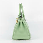 HERMES BIRKIN 25 VERT CRIQUET