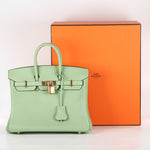 HERMES BIRKIN 25 VERT CRIQUET