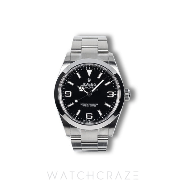 2024 ROLEX EXPLORER BLACK DIAL 40MM 224270