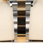 2025 ROLEX DAYTONA COSMOGRAPH TWO TONE YELLOW GOLD AND STEEL WHITE DIAL 40MM 126503