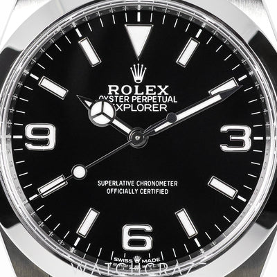 2025 ROLEX EXPLORER BLACK DIAL 40MM 224270