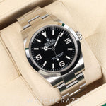 2024 ROLEX EXPLORER BLACK DIAL 40MM 224270