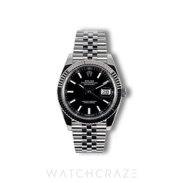 2020 ROLEX DATEJUST BLACK DIAL 41MM 126334