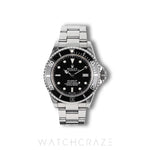 ROLEX SEA-DWELLER BLACK DIAL STAINLESS STEEL 40MM 116600