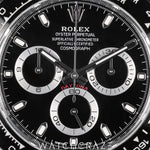 2020 ROLEX DAYTONA COSMOGRAPH BLACK DIAL 40MM 116500LN