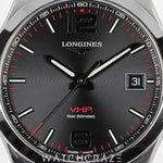 2018 LONGINES CONQUEST VPH BLACK DIAL 41MM L3.716.4.56.6