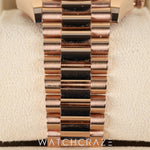 2025 ROLEX DAY-DATE ROSE GOLD SUNDUST DIAL 40MM 228345RBR