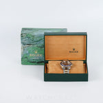 ROLEX SUBMARINER TWO TONE YELLOW GOLD AND STEEL BLUE DIAL 