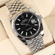 2020 ROLEX DATEJUST BLACK DIAL 41MM 126334