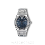 AUDEMARS PIGUET ROYAL OAK DIAMOND BASEL BLUE DIAL 34MM 77351ST.ZZ.1261ST.01