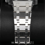 AUDEMARS PIGUET ROYAL OAK DIAMOND BASEL BLUE DIAL 34MM 77351ST.ZZ.1261ST.01