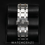 AUDEMARS PIGUET ROYAL OAK DIAMOND BASEL BLUE DIAL 34MM 77351ST.ZZ.1261ST.01