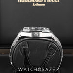 AUDEMARS PIGUET ROYAL OAK DIAMOND BASEL BLUE DIAL 34MM 77351ST.ZZ.1261ST.01