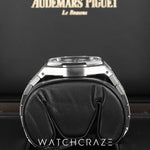 AUDEMARS PIGUET ROYAL OAK DIAMOND BASEL BLUE DIAL 34MM 77351ST.ZZ.1261ST.01