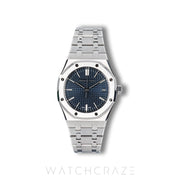 2022 AUDEMARS PIGUET ROYAL OAK SELFWINDING BLUE DIAL 37MM 15550ST