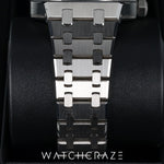 2022 AUDEMAS PIGUET ROYAL OAK SELFWINDING BLUE DIAL 37MM 15450ST.OO.1256ST.03
