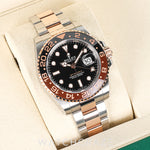 2025 ROLEX GMT MASTER II ROOTBEER BLACK DIAL 40MM 126711CHNR