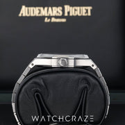 2022 AUDEMARS PIGUET ROYAL OAK SELFWINDING BLUE DIAL 37MM 15550ST