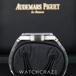 2022 AUDEMAS PIGUET ROYAL OAK SELFWINDING BLUE DIAL 37MM 15450ST.OO.1256ST.03