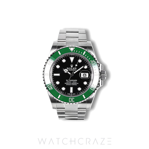 2026 ROLEX SUBMARINER DATE GREEN BEZEL BLACK DIAL 