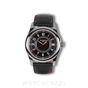 2026 PATEK PHILIPPE CALATRAVA DATE RED CARBON MOTIF WHITE GOLD CASE 40MM 6007G-010