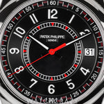 2026 PATEK PHILIPPE CALATRAVA DATE CARBON MOTIF WHITE GOLD CASE 40MM 6007G-010