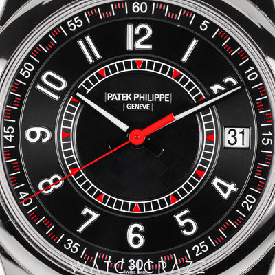 2026 PATEK PHILIPPE CALATRAVA DATE CARBON MOTIF WHITE GOLD CASE 40MM 6007G-010