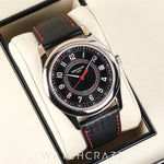 2026 PATEK PHILIPPE CALATRAVA DATE CARBON MOTIF WHITE GOLD CASE 40MM 6007G-010