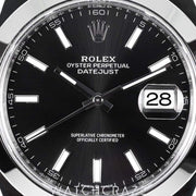 2025 ROLEX DATEJUST BLACK DIAL 41MM 126300