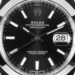 2025 ROLEX DATEJUST BLACK DIAL 41MM 126300