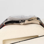2026 PATEK PHILIPPE CALATRAVA DATE CARBON MOTIF WHITE GOLD CASE 40MM 6007G-010