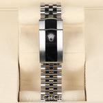 2025 ROLEX DATEJUST RHODIUM DIAL DIAMOND MARKERS 41MM 126334