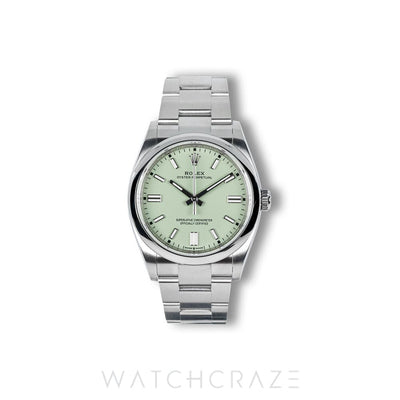 2025 ROLEX OYSTER PERPETUAL PISTACHIO 36MM 126000