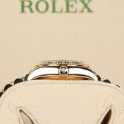 2025 ROLEX LADY-DATEJUST YELLOW GOLD MOTHER OF PEARL DIAL DIAMOND MARKERS 28MM 279178