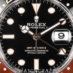 2022 ROLEX GMT-MASTER II TWO TONE ROSE GOLD AND STEEL BLACK DIAL 'ROOTBEER' 40MM 126711CHNR
