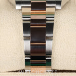 2022 ROLEX GMT-MASTER II TWO TONE ROSE GOLD AND STEEL BLACK DIAL 'ROOTBEER' 40MM 126711CHNR