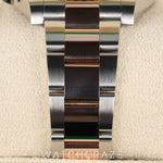 2022 ROLEX GMT-MASTER II TWO TONE ROSE GOLD AND STEEL BLACK DIAL 'ROOTBEER' 40MM 126711CHNR