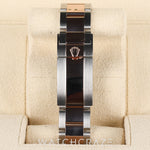 2022 ROLEX GMT-MASTER II TWO TONE ROSE GOLD AND STEEL BLACK DIAL 'ROOTBEER' 40MM 126711CHNR