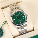 2025 ROLEX OYSTER-PERPETUAL GREEN DIAL 36MM 126000