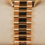 2025 ROLEX LADY-DATEJUST YELLOW GOLD MOTHER OF PEARL DIAL DIAMOND MARKERS 28MM 279178