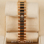 2025 ROLEX LADY-DATEJUST YELLOW GOLD MOTHER OF PEARL DIAL DIAMOND MARKERS 28MM 279178