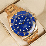 2024 ROLEX DEEPSEA YELLOW GOLD BLUE DIAL 136668LB