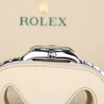 2025 ROLEX DATEJUST RHODIUM GREY ROMAN NUMBER DIAL 28MM 279174