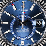 2022 ROLEX SKY-DWELLER BLUE DIAL 42MM 326934 STAINLESS STEEL